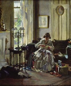 Syersken (olje på lerret) av Annie Rose Laing