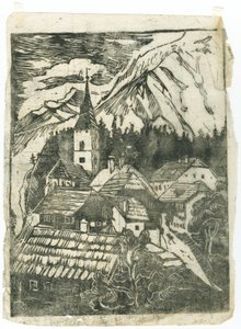 landsby i fjellet av Anny Dollschein