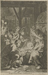 Tilbedelse av hyrdene Nativitas Christi (tittel på objekt) av Anonymous