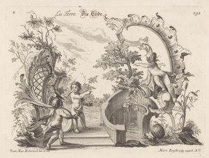 Jord La Terre / Die Erde (tittel på objekt) Fire elementer (serietittel) av Anonymous
