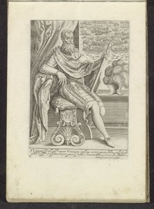 Admiraal Sebastiano Vernier en de Slag bij Lepanto Scènes uit het Venetiaanse leven (serietittel) Habiti d