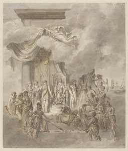 Allegori om regjeringen til kong William I, 1838 av Anonymous