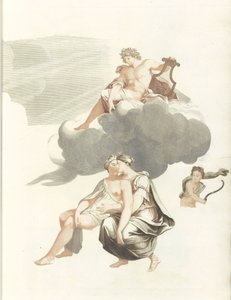Apollo på skyene og Jupiter med Callisto av Anonymous