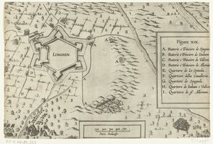 Beleiring og erobring av Lingen av Spinola, 1605 av Anonymous