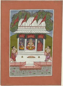 Buddha som en inkarnasjon (avatara) av Vishnu Avatars of Vishnu (serietittel) av Anonymous