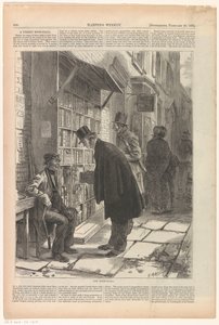Boekenkraam i New York Bokboden av Anonymous