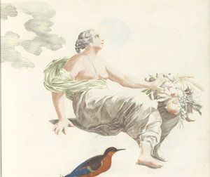 Ceres med et overflødighetshorn av Anonymous