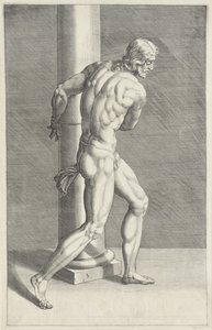 Kristus ved søylen Scourge of Christ (serietittel) av Anonymous