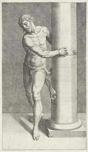 Kristus ved søylen Scourge of Christ (serietittel) av Anonymous