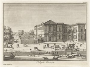 Collegio Helvetia i Milano Collegium Helveticum (tittel på objekt) Magesyn der Italiaense bygninger (serietittel) av Anonymous