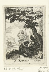 Den angrende døperen Johannes S. Ioannes (tittel på objekt) The Penitent Saints (serietittel) av Anonymous