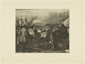 Overgivelsen av Breda, til Velázquez av Anonymous