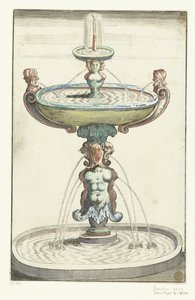 Tre runde kummer over hverandre Architectura Curiosa Nova (serietittel) av Anonymous