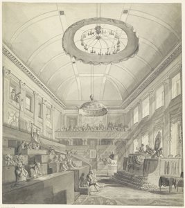 Første nasjonalforsamling i Haag, 1796 av Anonymous