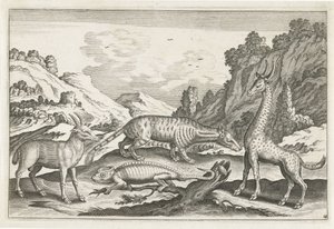 eksotiske dyr Firebeinte dyr (serietittel) Animalivm Qvaddrvpedvm (serietittel) av Anonymous