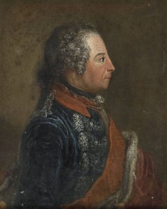 Fredrik II den store (1712-86), konge av Preussen av Anonymous