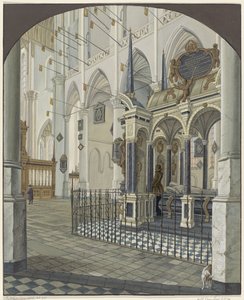 Graven til William I, Prince of Orange, 1623 av Anonymous