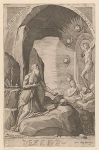 Saint Hieronymus i villmarken av Anonymous