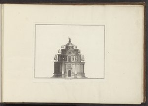 Mausoleet til Augustus i Roma Mausoleum Augusti (tittel på objekt) Palasser og monumenter i Venezia, Livorno, Napoli og Roma (serietittel) av Anonymous