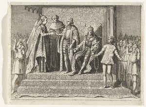 Ekteskap med Jacoba van Beieren og Frank van Borselen, 1434 av Anonymous