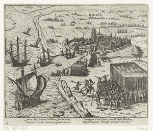 Fangst av Den Briel av tiggerne, 1572 av Anonymous