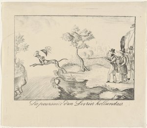 Jakt på en mynde, 1830 La poursuite d