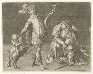 Ungdom og alderdom Jonckheyt aensite / Alderssorg (tittel på objekt) av Anonymous