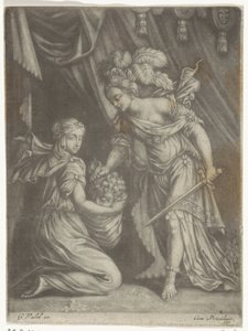 Judith med hodet til Holofernes av Anonymous