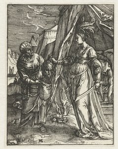 Judith med hodet til Holofernes av Anonymous