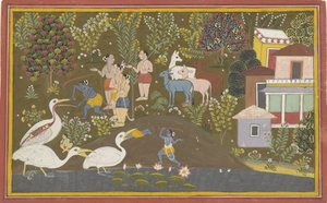 Krishna møtte Baksura av Anonymous