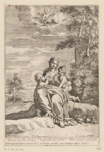 Latona møtte Diana en Apollo op Delos av Anonymous