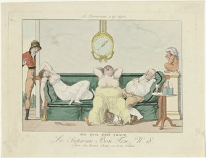 Le Supreme Bon Ton, 1800-1815, nr. 18: Puh, så varmt det er av Anonymous