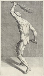 Mann med to piskestenger Scourge of Christ (serietittel) av Anonymous