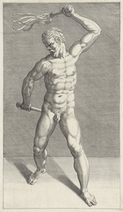 Mann med to som snakker Scourge of Christ (serietittel) av Anonymous