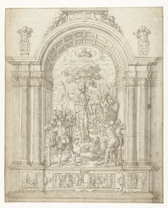 Sankt Sebastians martyrium av Anonymous