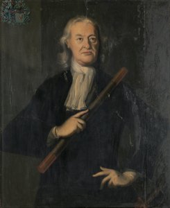 Matthew de Haan (1725–1729) Portrett av Mattheus de Haan, generalguvernør i Nederlandsk Øst-India av Anonymous