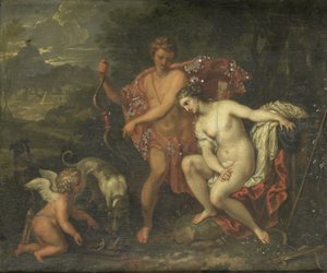 Meleager og Atalanta av Anonymous