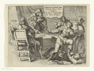 Mislykket spill på Schenkenschans, 1635-1636 Mislykket Raphael Game Van den Prince van Oragnien / Le Jeu de Raphel mislykket Du Prince d