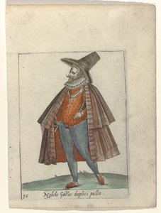 En edel franskmann med dobbel kappe Holdningene til forskjellige nasjoner (...) (serietittel) av Anonymous