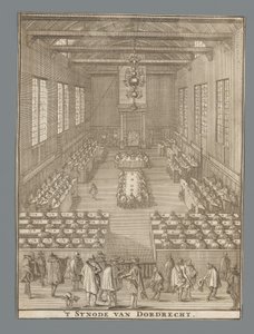 Åpning av synoden i Dordrecht, 1618 