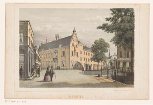 Paushuize i Utrecht Paushuize (tittel på objekt) av Anonymous