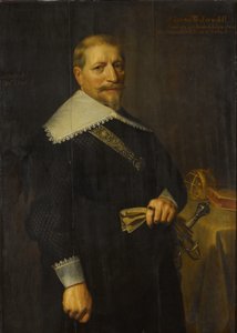 Portrett av Adam van Westerwolt (1580-1639) av Anonymous