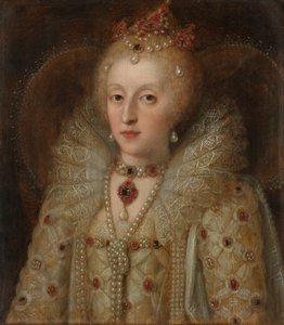 Portrett av Elizabeth I, dronning av England av Anonymous