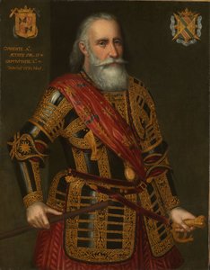 Portrait of Francisco Hurtado de Mendoza Portrait of Francisco Hurtado de Mendoza, Admiral of Aragon   1393367   no       norwegian Successfully Translated  Original: Flemish tapestry. Series The seven capital sins (De zeven hoofdzonden): Vanity (hoogmoed) av Anonymous