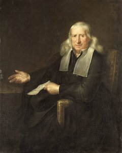 Portrett av Jan van Lennep den eldre (1634-1711). Amsterdam kjøpmann i silke, gull og sølv klut og kunstsamler av Anonymous