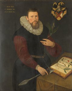 Portrett av en botaniker av Anonymous