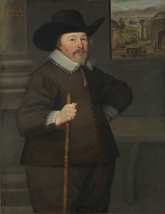 Portrett av en mann av Anonymous