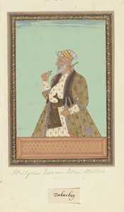 Portrett av Abd al-Jabbar, som var vesiren til sultan Abdullah av Anonymous