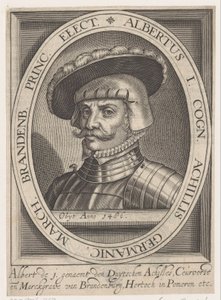 Portrett av Albrecht III Achilles, kurfyrst av Brandenburg av Anonymous