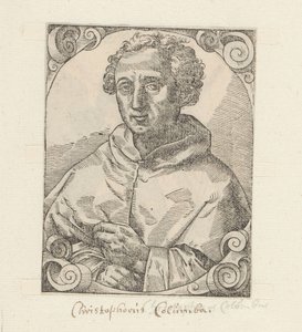 Portrett av Christopher Columbus av Anonymous